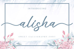 Alisha Font: A Romantic Handwritten Typeface for Modern Web Design