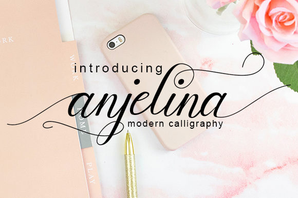 Anjelina: A Handwritten Font That Brings Elegance to Editorial Design