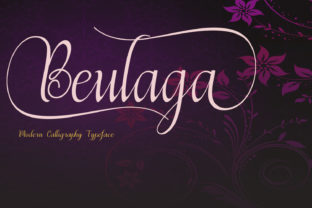 Beulaga: A Handwritten Typeface for Editorial Elegance