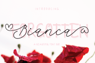 Bianca Forgotten Duo: A Script Font with Soul
