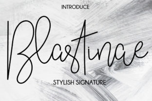 Blastinae: A Playful Handwritten Font for Creative Makers