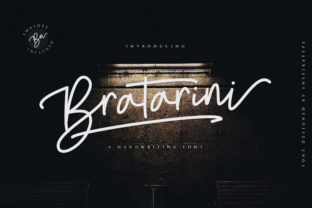 Bratarini Font Review: A Handwritten Typeface for Creative Campaigns