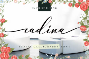 Cadina Font: A Lightweight Script That Elevates Brand Design
