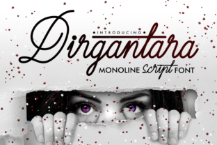 Dirgantara Font: Modern Script for Digital Design Projects