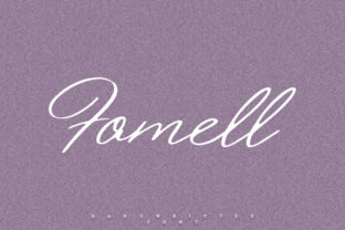 Fomell: A Sophisticated Handwritten Font for Business Branding