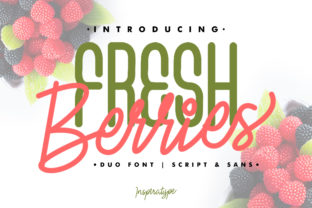 Fresh Berries: A Script Font with a Sweet Personality
