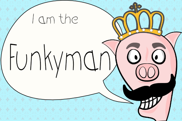 Funkyman Font: A Digital Designer’s Playful Display Typeface