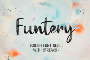 Funtery Duo: A Bold Handwritten Typeface for Creative Branding