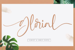 Glorial Duo: A Contemporary Script Font for Authentic Branding