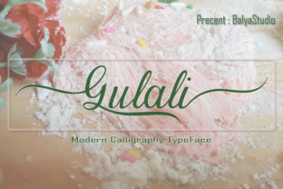 Gulali: A Handwritten Typeface for Editorial Elegance