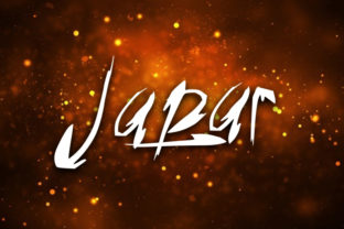 Japar Font: A Bold Handwritten Typeface for Modern Web Design