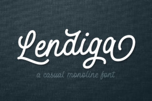 Lendiga: A Script Font with Heart and Purpose