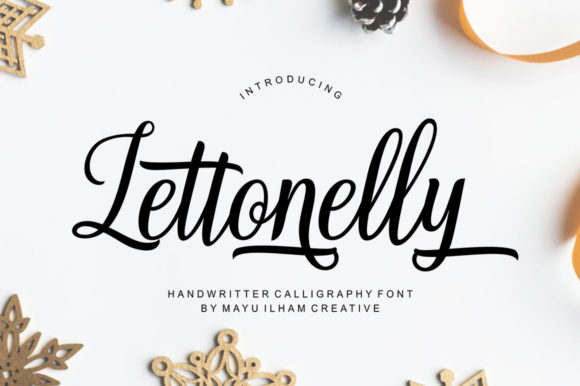 Lettonelly: A Script Font with Heart and Purpose