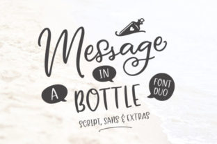 Message in a Bottle Duo: A Typeface That Captures Attention