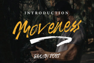 Moveness Brush: A Dynamic Typeface for Impactful Campaigns
