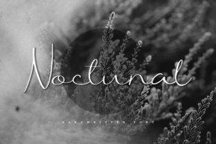 Noctunal: A Fresh Script Font for Campaign Designers Who Value Elegance