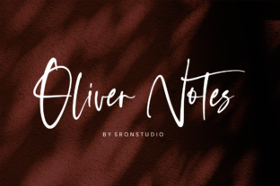 Oliver Notes: A Stylish Typeface for Editorial Design