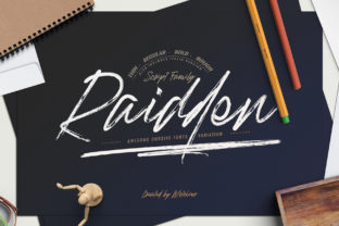 Raidden Family Font Review: A Modern Handwritten Typeface for Creative Branding