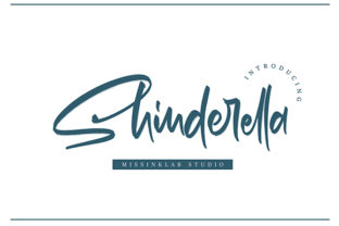 Shinderella Font: A Handwritten Typeface for a Bold Brand