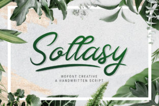 Sollasy: A Whimsical Handwritten Font for Campaign Designers