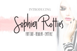 Sophier Rotties Duo: A Playful Typeface for Bold Campaigns