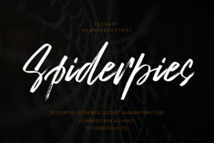 Spiderpies: A Handwritten Font That Elevates Your Craft Projects