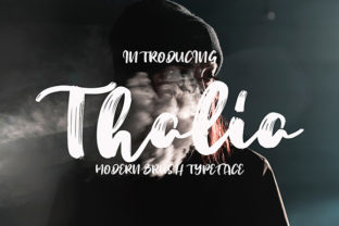 Thalia Font: A Bold Handwritten Typeface for Digital Design
