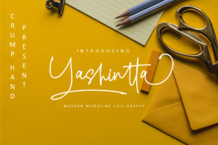 Yashintta Duo: A Handwritten Font That Feels Like Branding